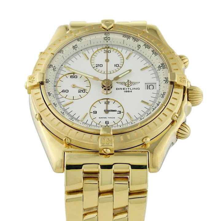  Breitling Chronomat Ref.K13048 18K Gold 