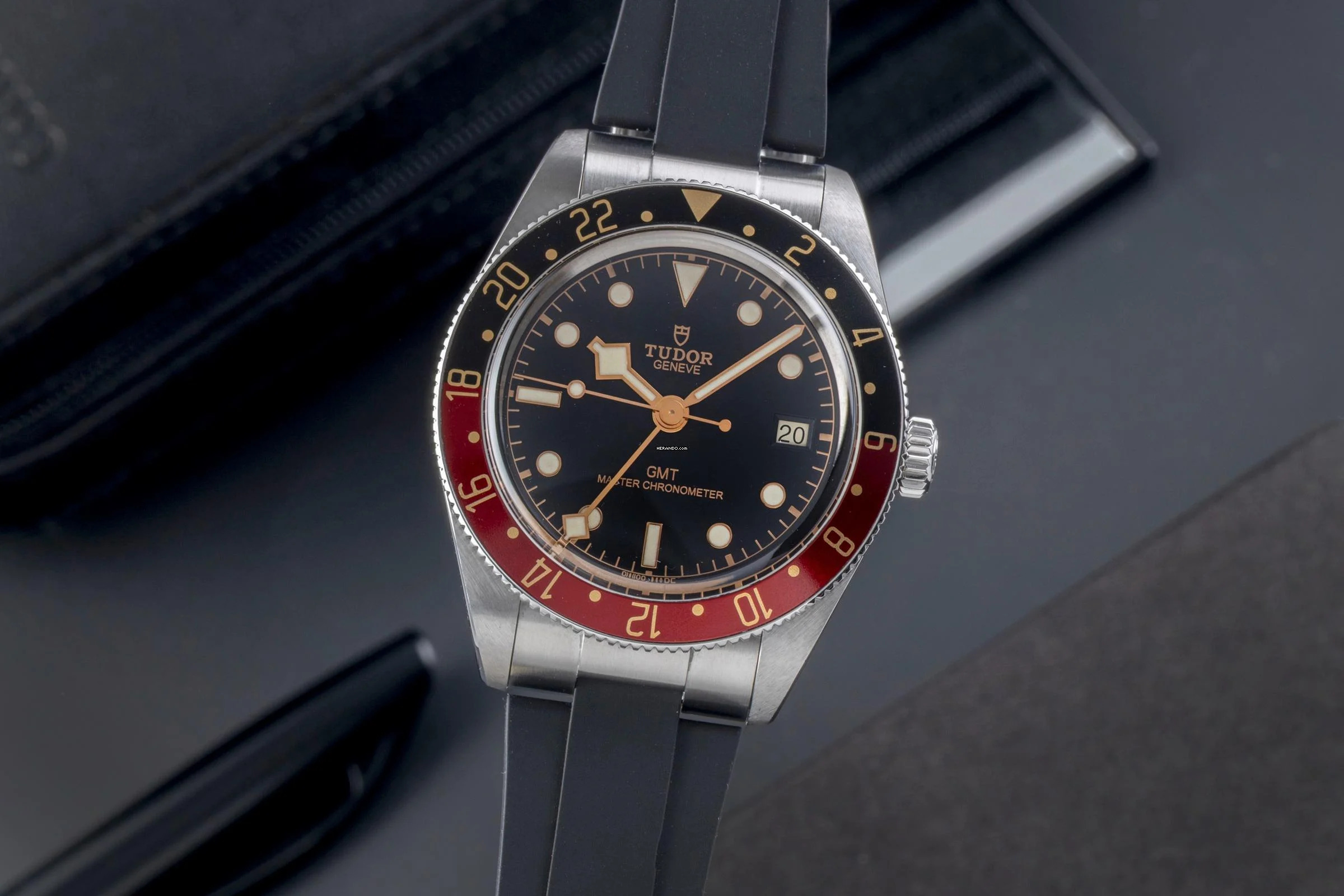  Tudor Black Bay GMT Stahl Automatik Herrenuhr Ref. 7939G1A0NRU B&P 2024 