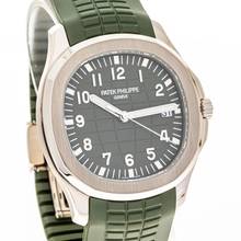 Thumbnail von Patek Philippe Aquanaut Whitegold 42 Green – 5168G-010 – like NEW – 2019 Full Set