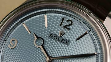 Thumbnail von Rolex 1908 Platin - Ice Blue - New Full Sticker LC100 - Fullset - 2025