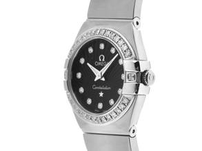 Thumbnail von Omega Constellation Quartz Lady Diamanten Ref.123.15.24.60.51.001 2012 Box&Beschreibung wie Neu Vintage