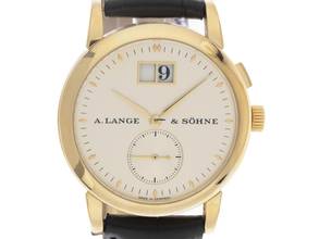 Thumbnail von A. Lange & Söhne Saxonia Großdatum Ref.105.022 2007 Original Box sehr gut Vintage