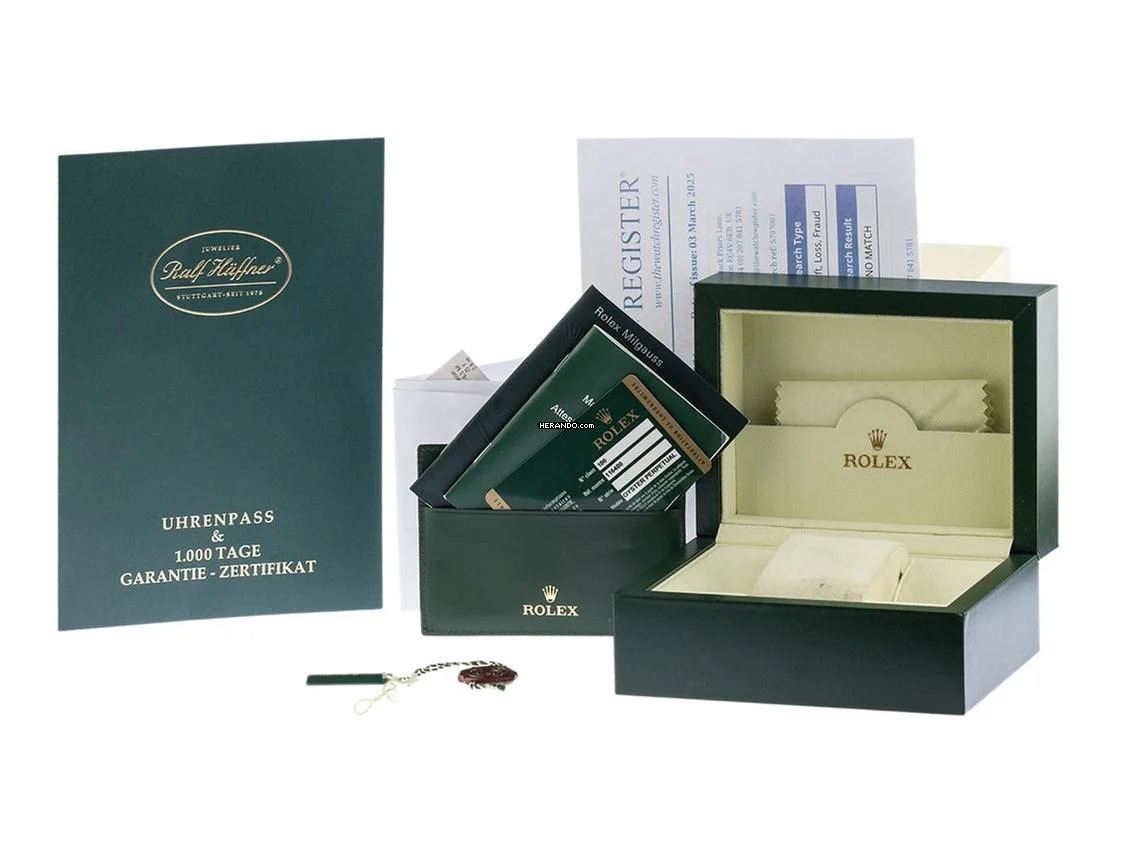  Rolex Milgauss Ref.116400 2008 Full Set wie Neu Vintage 