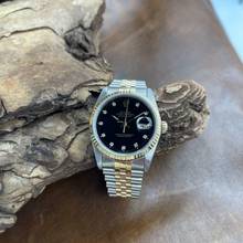 Thumbnail von Rolex Datejust 36 Datejust 36 - Diamantblatt - FULLSET 1989 - Ref. 16233