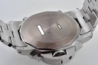 Thumbnail von Panerai Luminor Chronograph 44mm PAM 1110 Blue Dial Bracelet