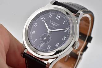 Thumbnail von Longines Heritage 1940 Collection Pilots Watch L27674532 Black Dial 40mm