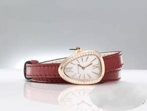 Thumbnail von Bulgari Serpenti Rosegold 750 102727 Diamanten Perlmutt Gold Damen