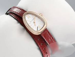 Thumbnail von Bulgari Serpenti Rosegold 750 102727 Diamanten Perlmutt Gold Damen