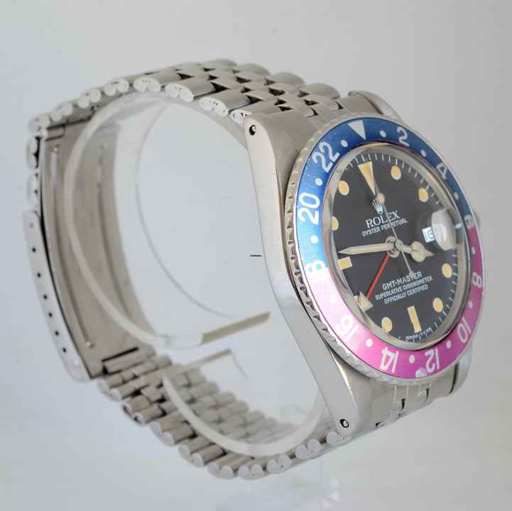  Rolex GMT-Master 1675 Pepsi fuchsia bezel 1966’s Full Set 