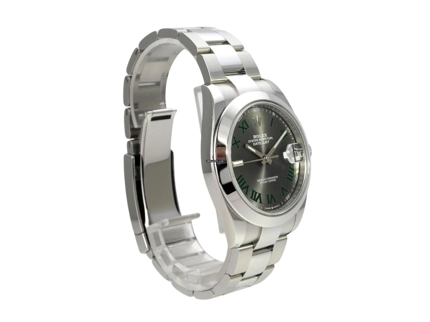 Rolex Datejust 41 Ref. 126300 Edelstahl Rhodium Röm Oyster-Band