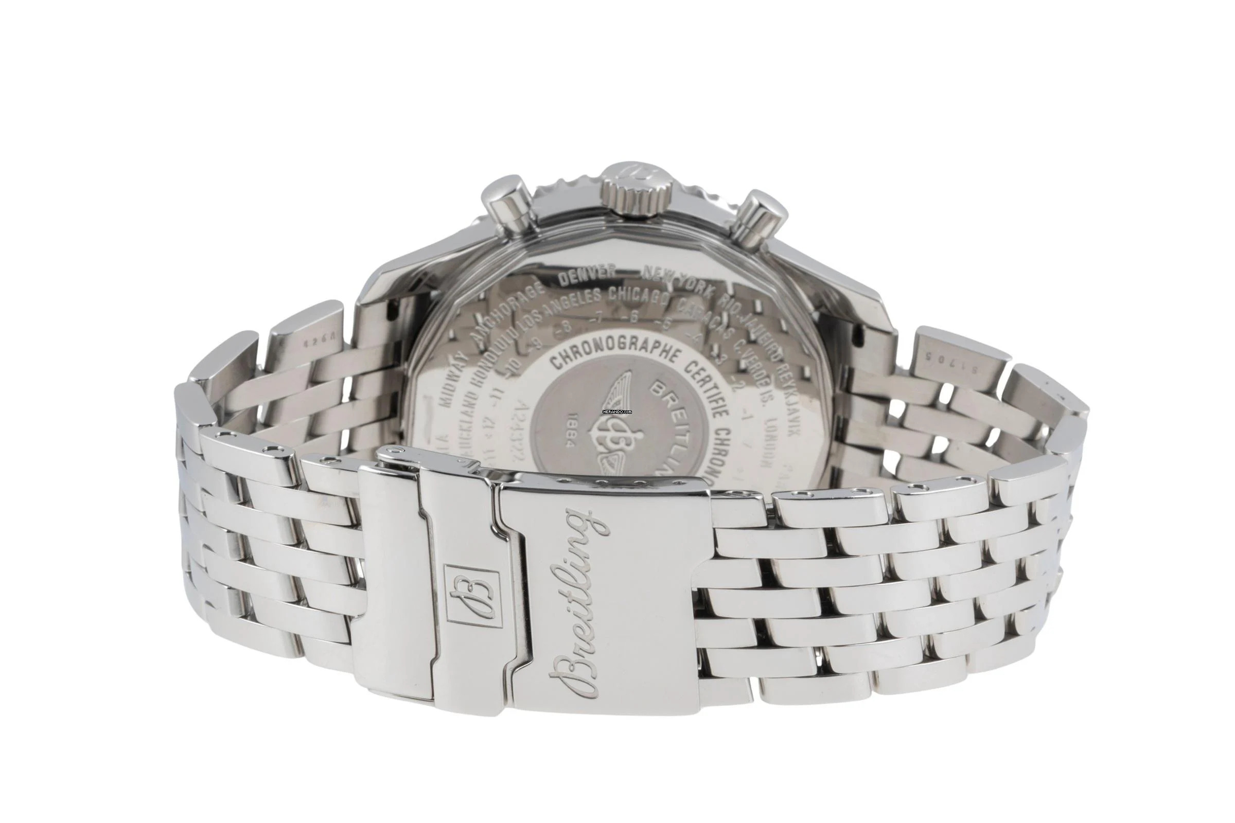 Thumbnail von Breitling Navitimer World GMT Chronograph Automatik Ref. A24322 Klassiker