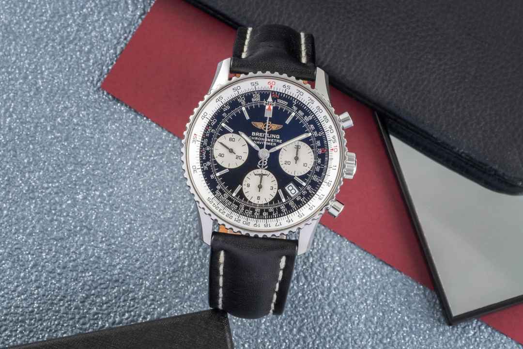  Breitling Navitimer Chronograph Edelstahl Automatik Herrenuhr Ref. A23322 