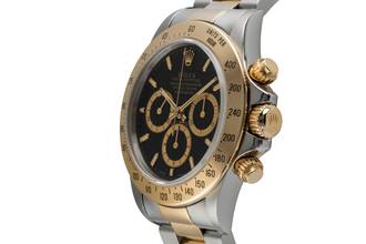 Thumbnail von Rolex Daytona Chronograph Black Dial Stahl / Gold Automatik Herrenuhr Ref.16523