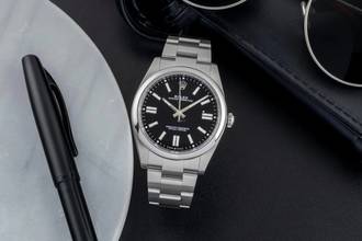 Thumbnail von Rolex Oyster Perpetual 41 Black Dial Stahl Automatik Ref. 124300 B&P 2022