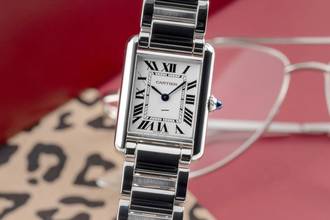 Thumbnail von Cartier Tank Must de Cartier Stahl Damenuhr Ref. WSTA0051 Box & Papiere 2021