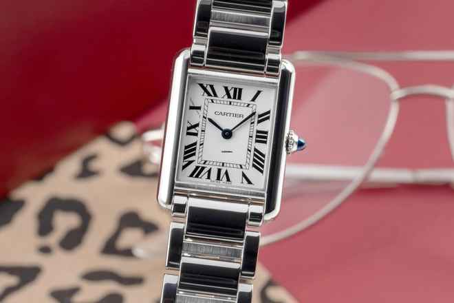  Cartier Tank Must de Cartier Stahl Damenuhr Ref. WSTA0051 Box & Papiere 2021 