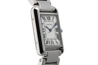 Thumbnail von Cartier Tank Must de Cartier Stahl Damenuhr Ref. WSTA0051 Box & Papiere 2021