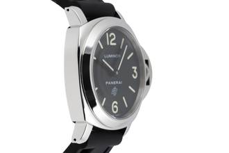 Thumbnail von Panerai Luminor Base Logo Stahl Handaufzug Herrenuhr Ref. PAM01000