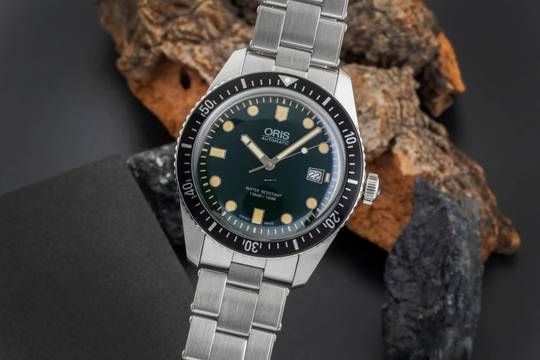  Oris Divers Sixty Five Stahl Automatik Ref. 01 733 7720 4057-07 8 21 18 Box 