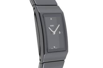 Thumbnail von Rado Ceramica Diastar Ceramica Keramik / Titan Quarz Damenuhr Ref. R21702702 B&P 2023