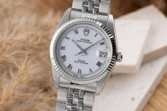 Thumbnail von Tudor Prince Date Stahl/Weissgold Automatik Ref. 74034 Papiere 1996