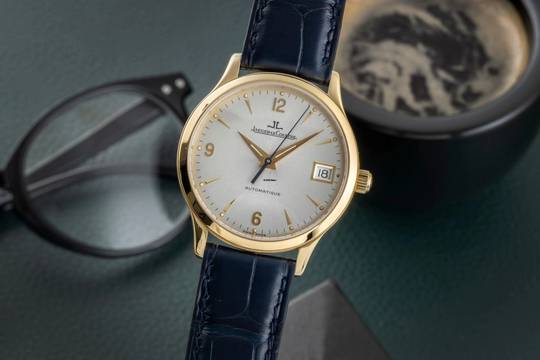  Jaeger-LeCoultre Master Control 18k Gold Automatik Ref. 145.1.89 Papiere 