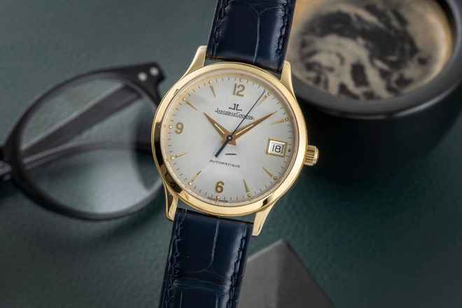  Jaeger-LeCoultre Master Control 18k Gold Automatik Ref. 145.1.89 Papiere 