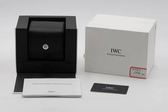 Thumbnail von IWC Portugieser Chronograph Green Dial Stahl Automatik Herrenuhr IW371615 B&P