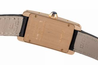 Thumbnail von Cartier Tank Américaine 18k Rotgold Quarz Damenuhr Ref. W2607456 B&P