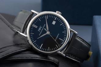 Thumbnail von IWC Portofino Automatic Schaffhausen Portofino Automatic Edelstahl Ref. IW356308 Papiere