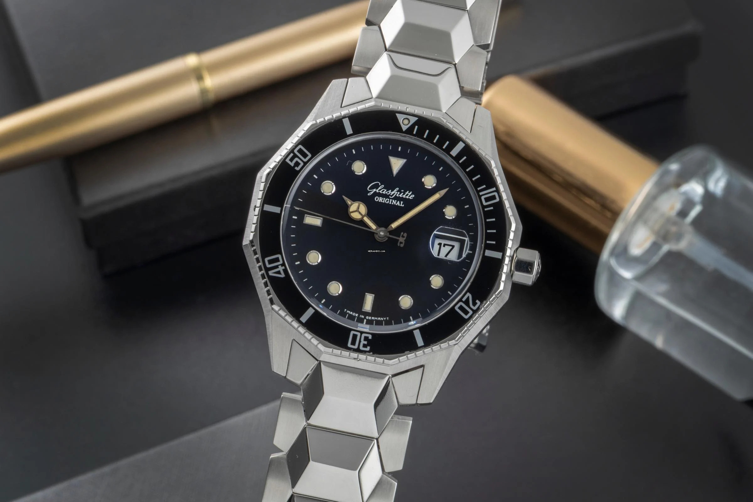 Glashütte Original Sport Automatik Ref. 1-10-33-40-81-04 Originalbox