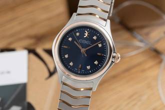 Thumbnail von Ebel Classic Wave Stahl/Rosegold Diamanten Ref. 03.1.15.1051