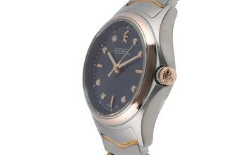 Thumbnail von Ebel Classic Wave Stahl/Rosegold Diamanten Ref. 03.1.15.1051