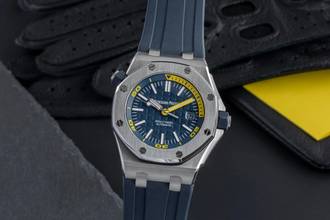 Thumbnail von Audemars Piguet Royal Oak Offshore Diver Stahl Ref. 15710ST.OO.A027CA.01 B&P