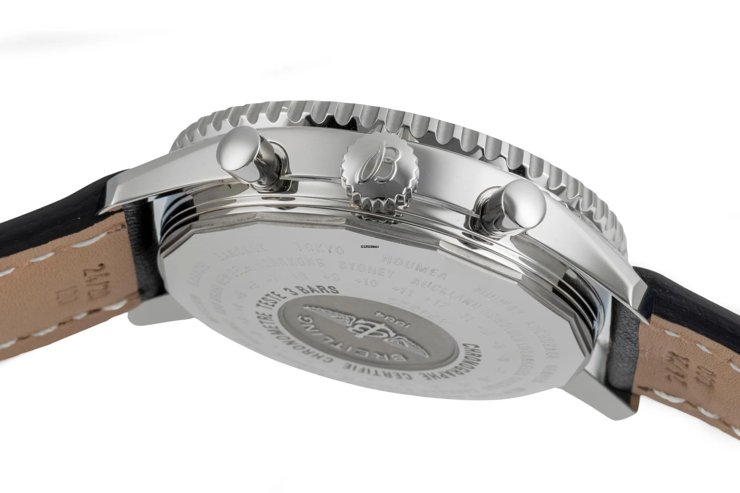 Thumbnail von Breitling Navitimer World GMT Chronograph Automatik Ref. A24322 Klassiker B&P