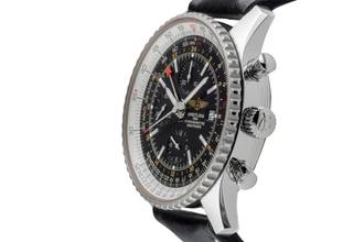 Thumbnail von Breitling Navitimer World GMT Chronograph Automatik Ref. A24322 Klassiker B&P