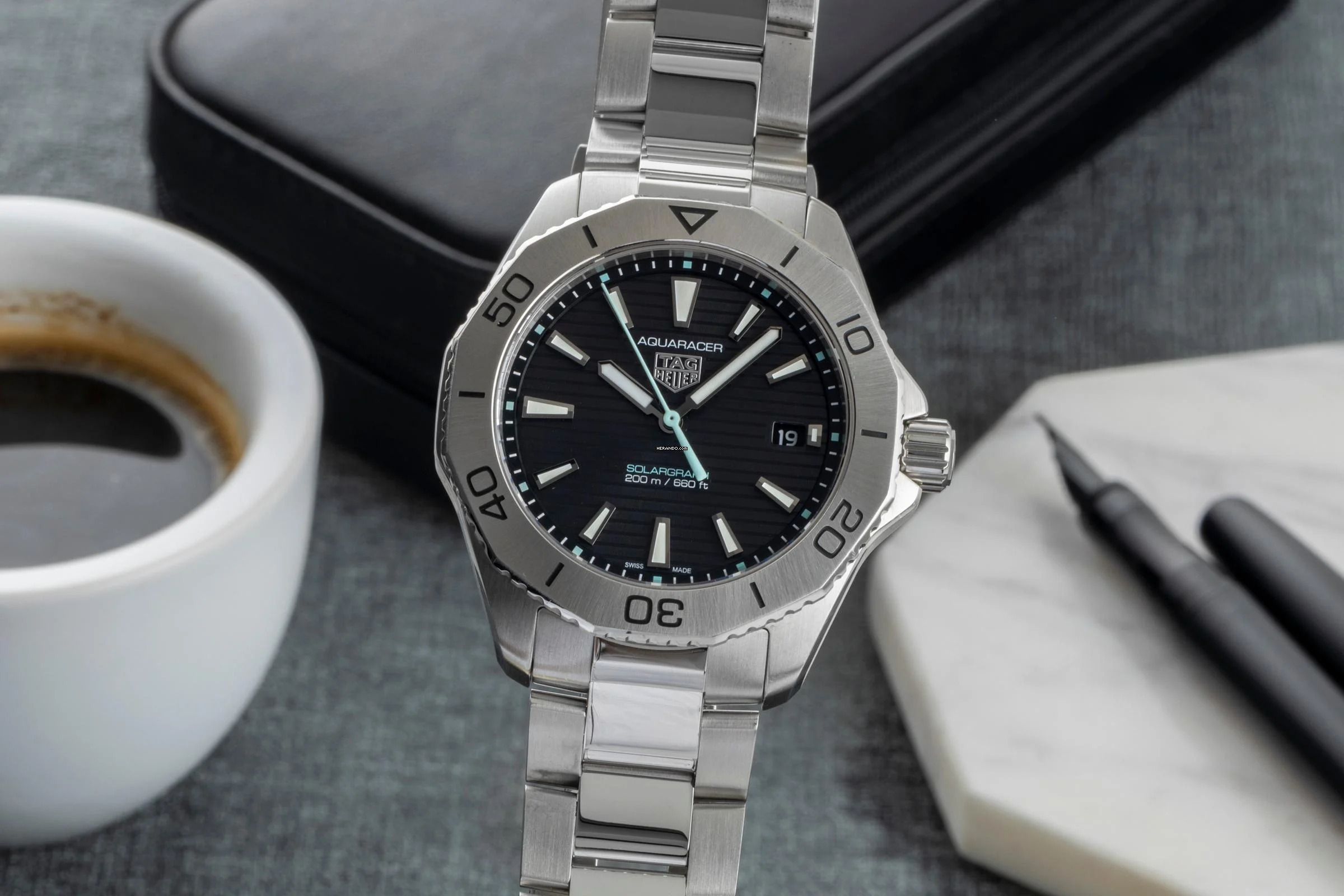  TAG Heuer Aquaracer Professional 200 Solargraph Ref. WBP1114.BA0000 B&P 2024 