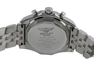 Thumbnail von Breitling Bentley GT Chronograph Edelstahl Automatik Ref. A13362 B&P 2009