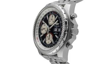 Thumbnail von Breitling Bentley GT Chronograph Edelstahl Automatik Ref. A13362 B&P 2009