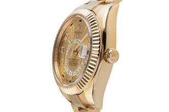 Thumbnail von Rolex Sky-Dweller 18k (0,750) Gold Automatik Herrenuhr Ref. 326938 B&P 2016