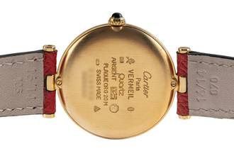 Thumbnail von Cartier Vendome LC GM Vermeil 925 Silber Ivory Dial Medium Size Ref. 590003