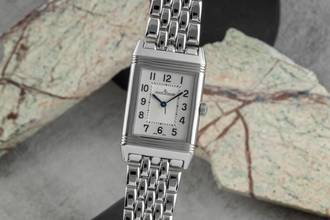 Thumbnail von Jaeger-LeCoultre Reverso Classique Classic Monoface Stahl Ref. Q2548140 222.8.62 Papiere