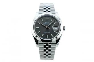Thumbnail von Rolex Datejust 41 Rhodium Dial Jubilee Bracelet - With Box And Papers - 24 Months Warranty 126300 2018