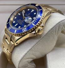 Thumbnail von Rolex Submariner Date Blue D. FULL-GOLD 18KT. WITH PAPERS TOP CONDITION year:1997
