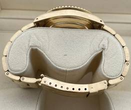 Thumbnail von Rolex Submariner Date Blue D. FULL-GOLD 18KT. WITH PAPERS TOP CONDITION year:1997