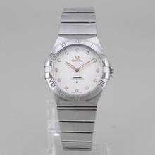 Thumbnail von Omega Constellation Quartz Manhattan Quartz 18k Sedna Gold Diamantindexe Ø 28 mm Full Set Top Zustand