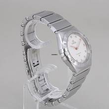 Thumbnail von Omega Constellation Quartz Manhattan Quartz 18k Sedna Gold Diamantindexe Ø 28 mm Full Set Top Zustand