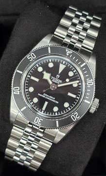  Tudor Black Bay 41mm 7941A1A0NU-0003 - Monochrome - Black Dial/Jubilee Unworn/New Condition Full Set 9-2025 Stickers 