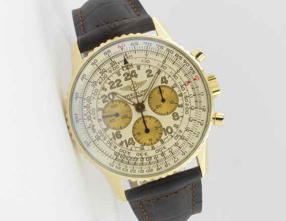  Breitling Navitimer Cosmonaute 18K Gold 