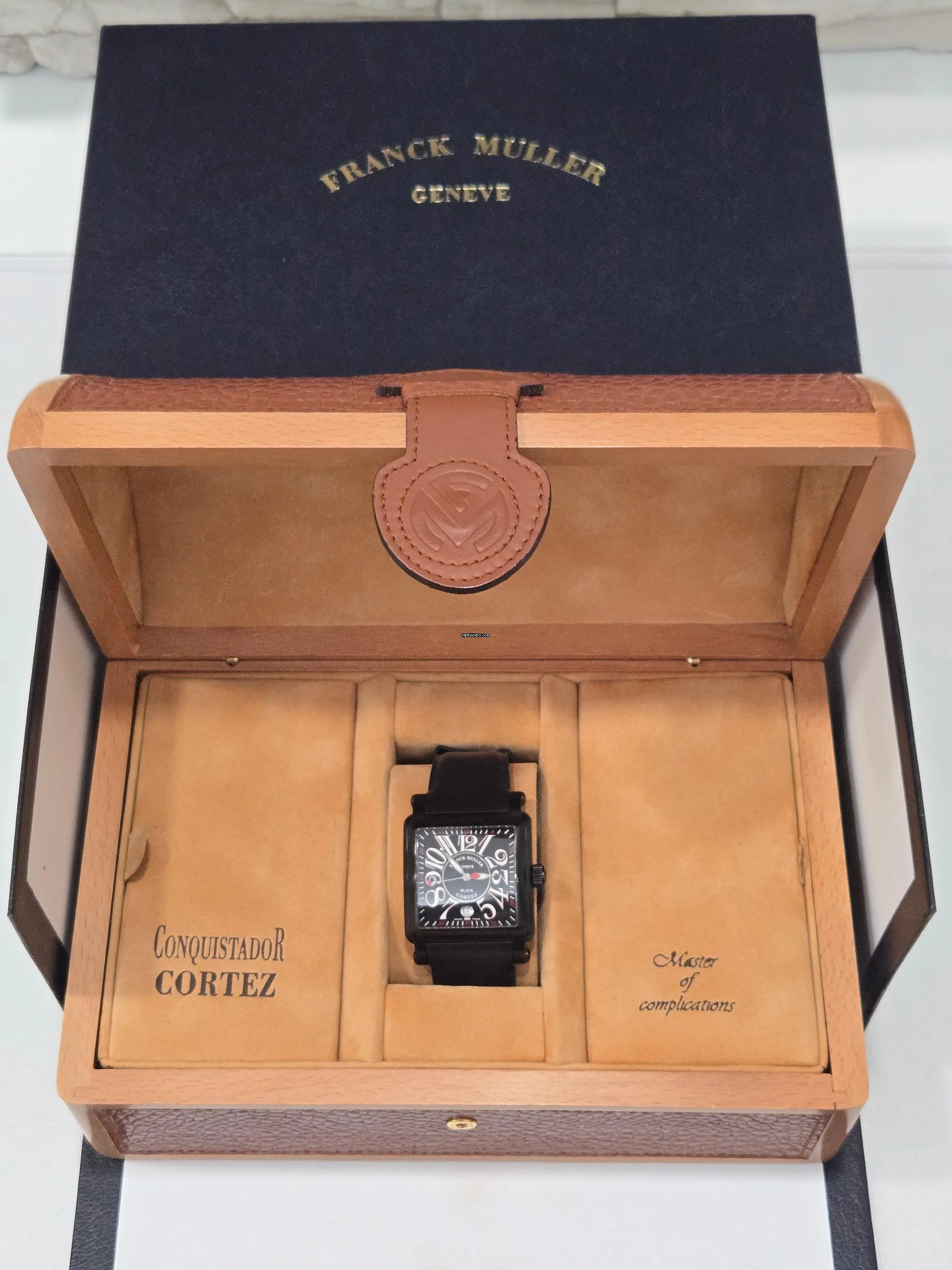 Thumbnail von Franck Muller Conquistador Cortez rare black Cortez 41mm